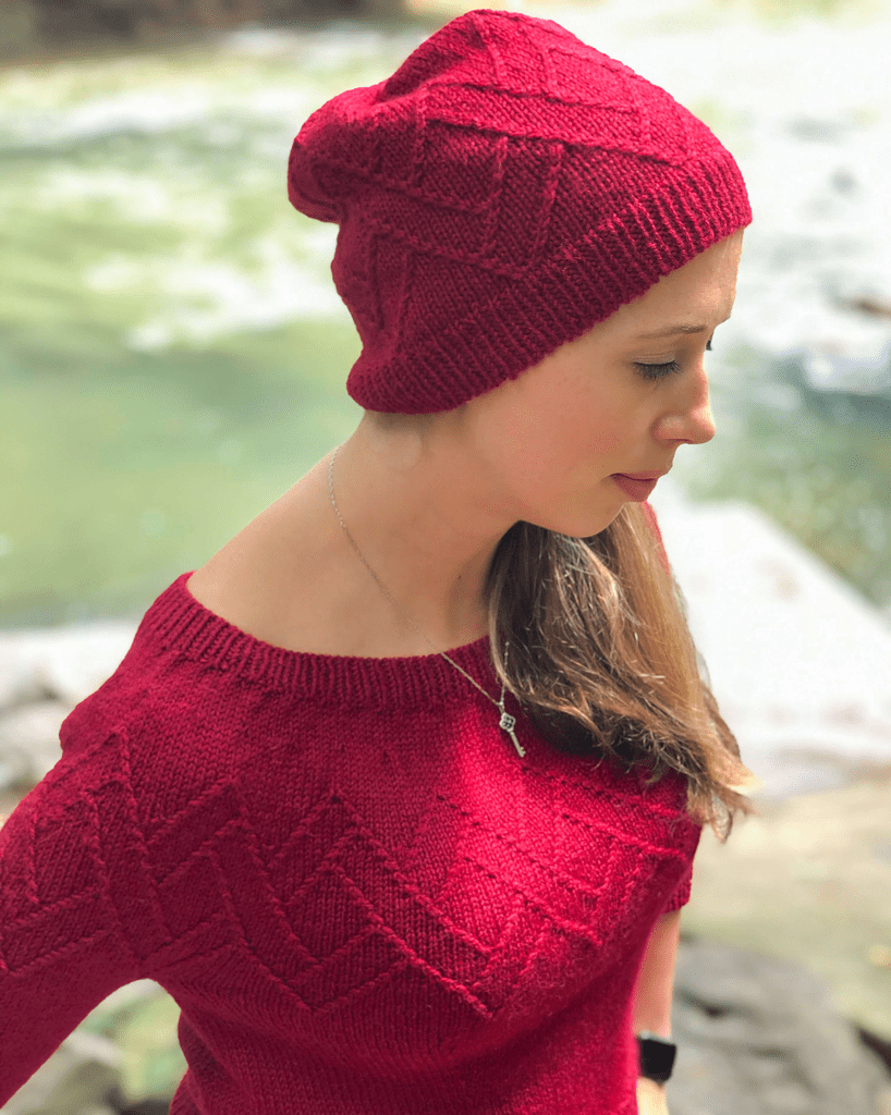 Mountain Melody - Christmas Knitting Patterns for quick knit gifts.