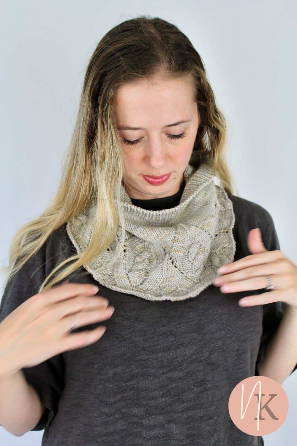 Serene Snow - A Cabled Hat Pattern