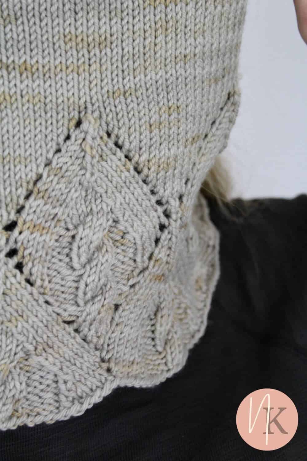 Serene Snow - A Cabled Hat Pattern