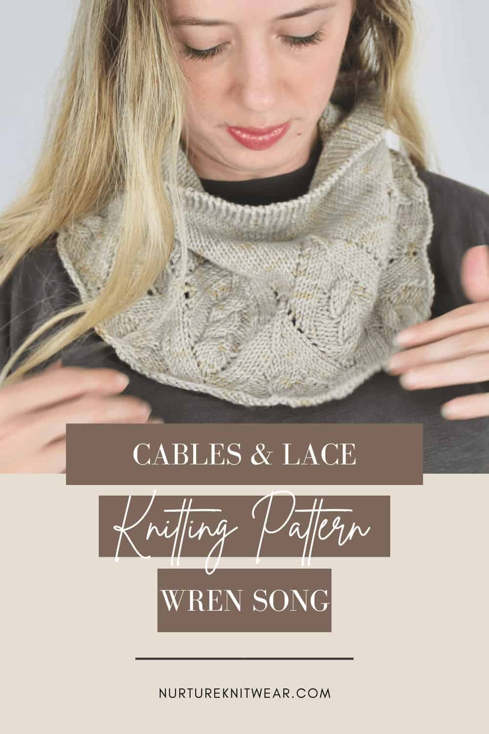 Serene Snow - A Cabled Hat Pattern