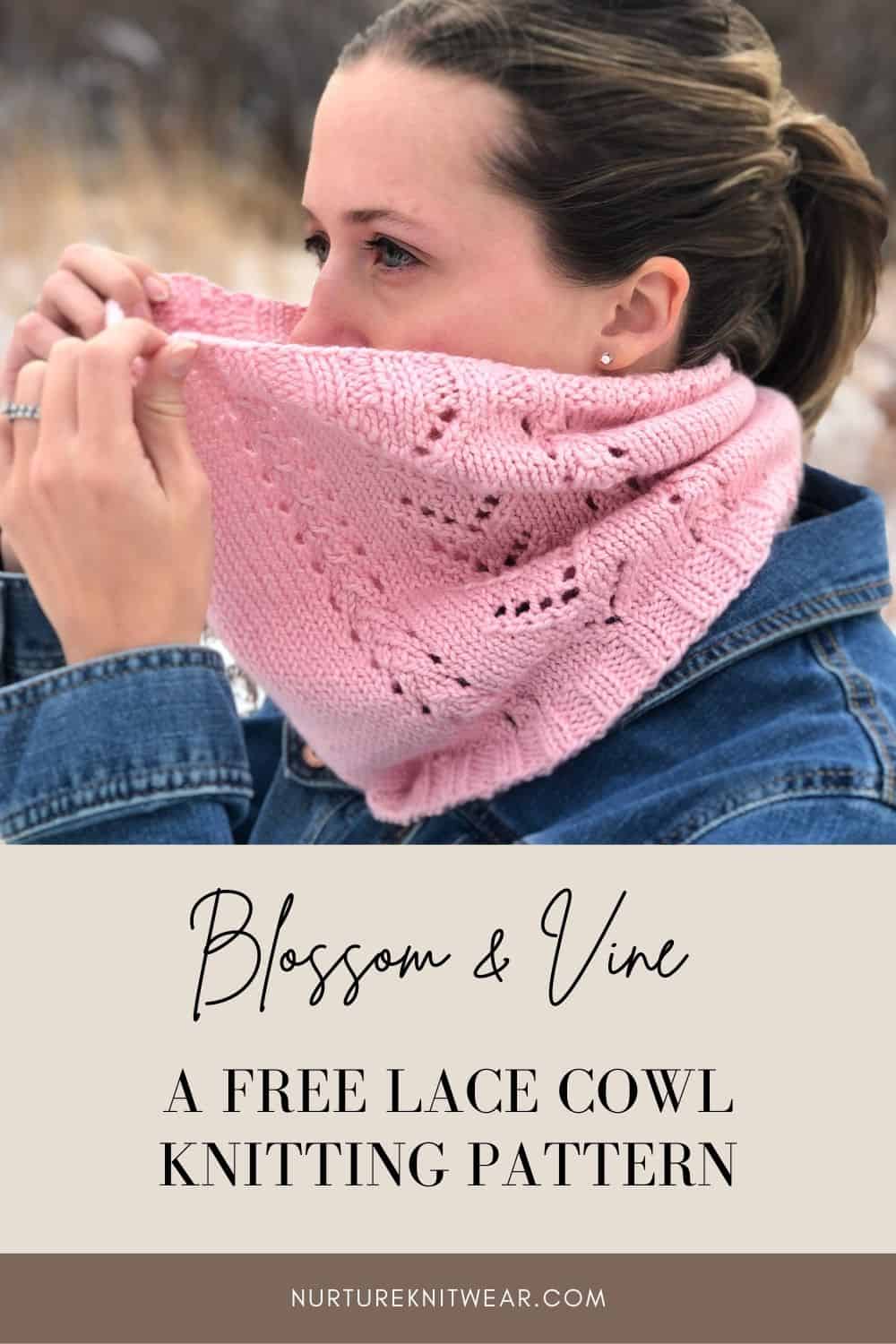 Your New Fave in Free Lace Cowl Knitting Patterns!