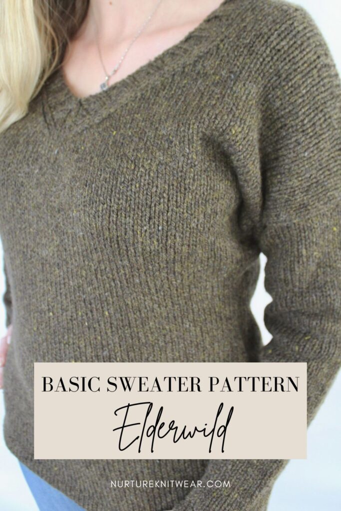 basic sweater knitting pattern
