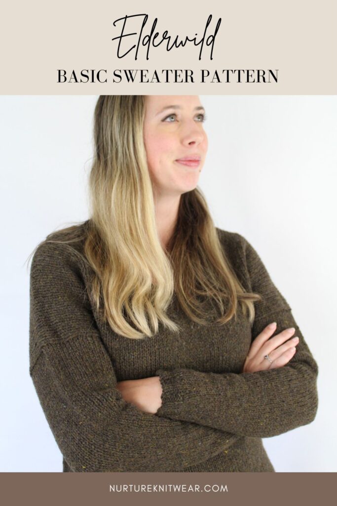 basic sweater knitting pattern