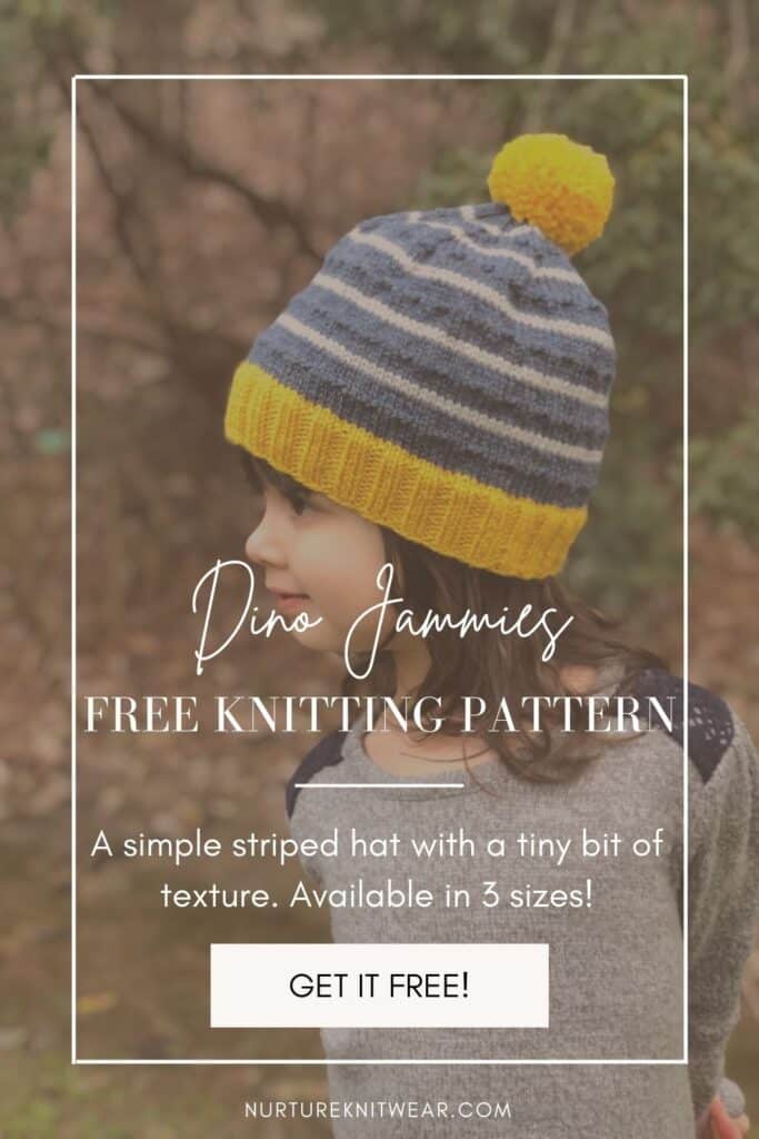 easy knitted beanie pattern free