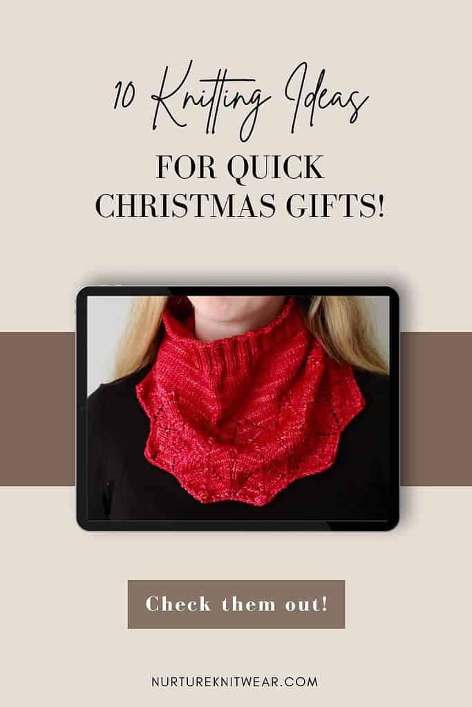 10 knitting ideas for Christmas gifts