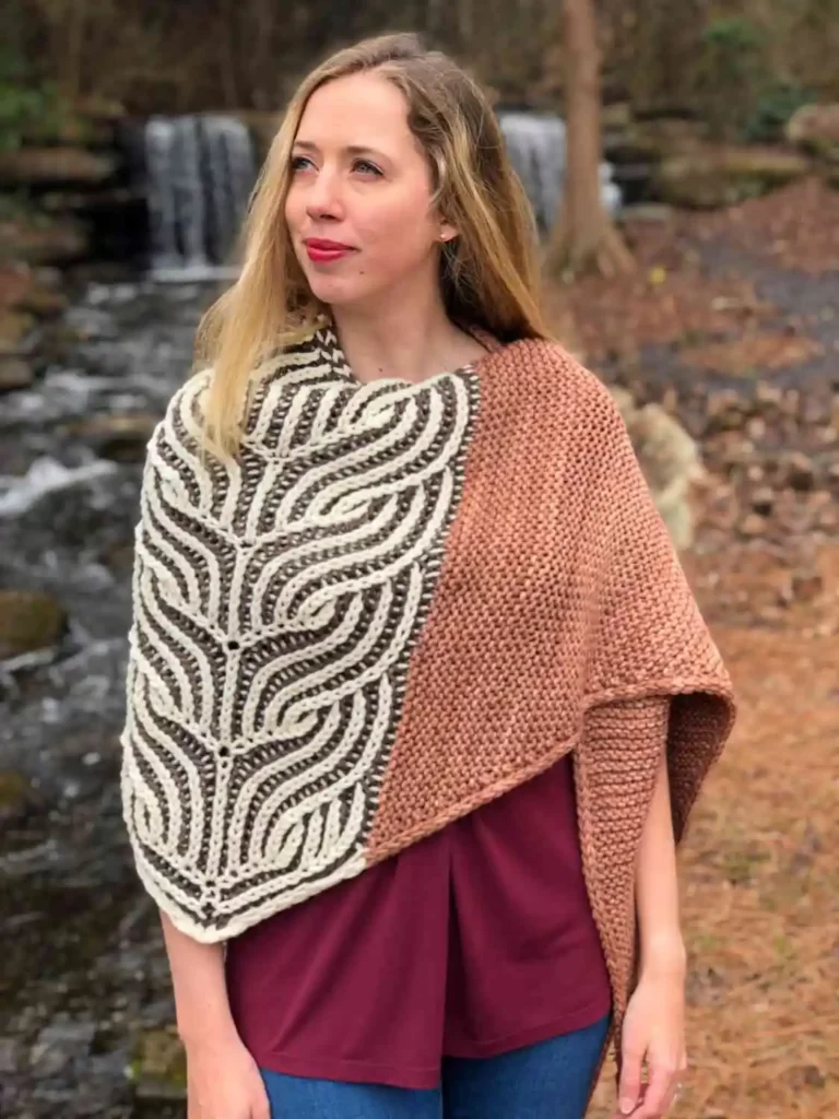 stockinette stitch in the rond