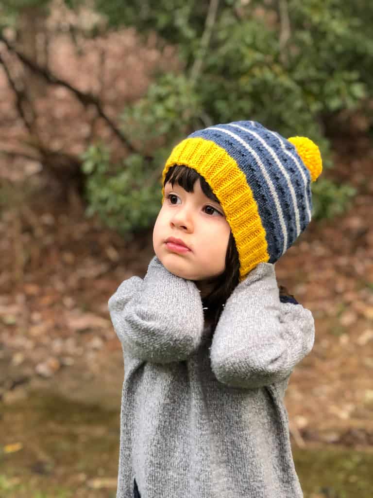 easy knitted beanie pattern free