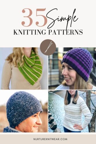 35 Simple Knitting Patterns