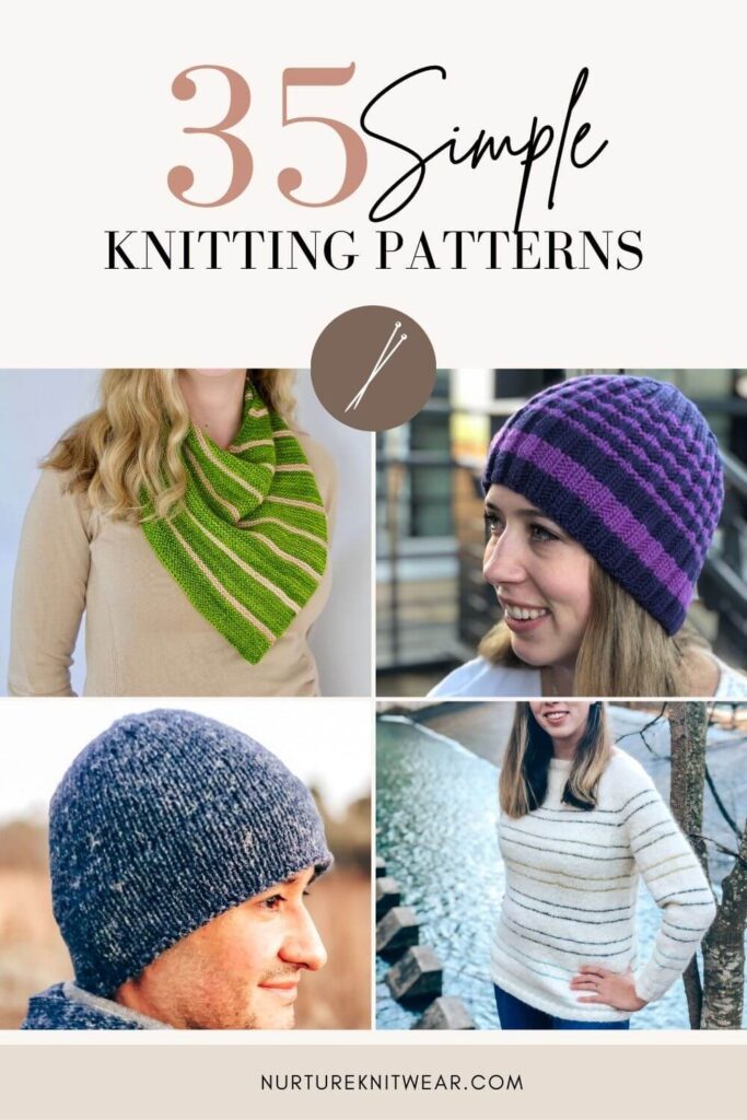 35 Simple Knitting Patterns