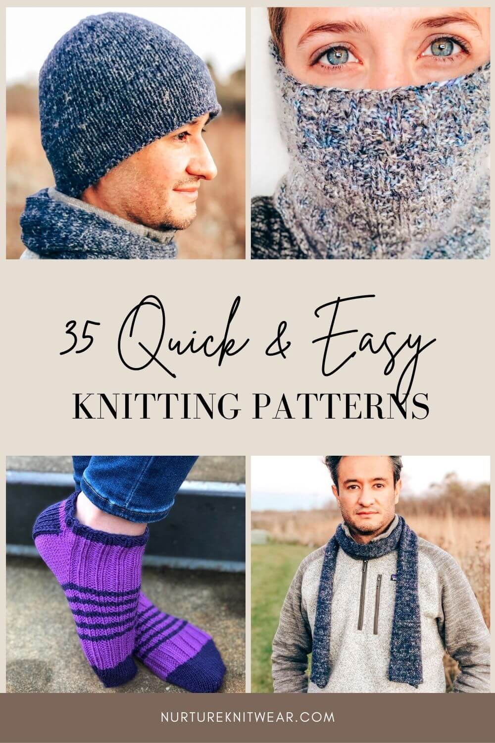 35 Basic Knitting Patterns: Knits for Beginners