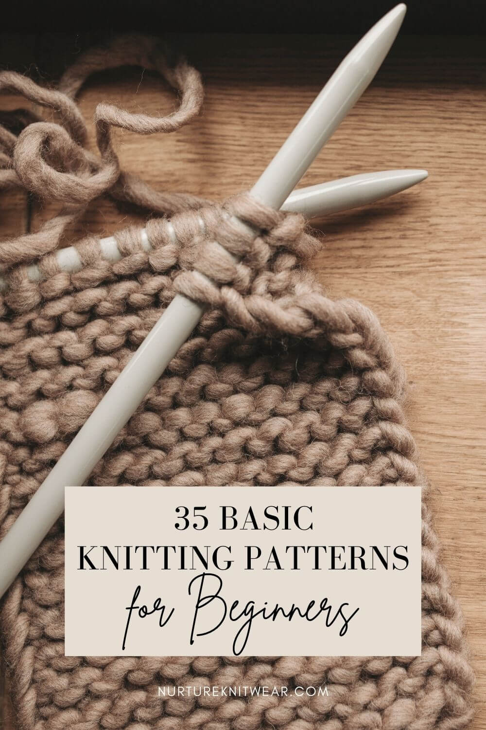 35 Basic Knitting Patterns: Knits for Beginners