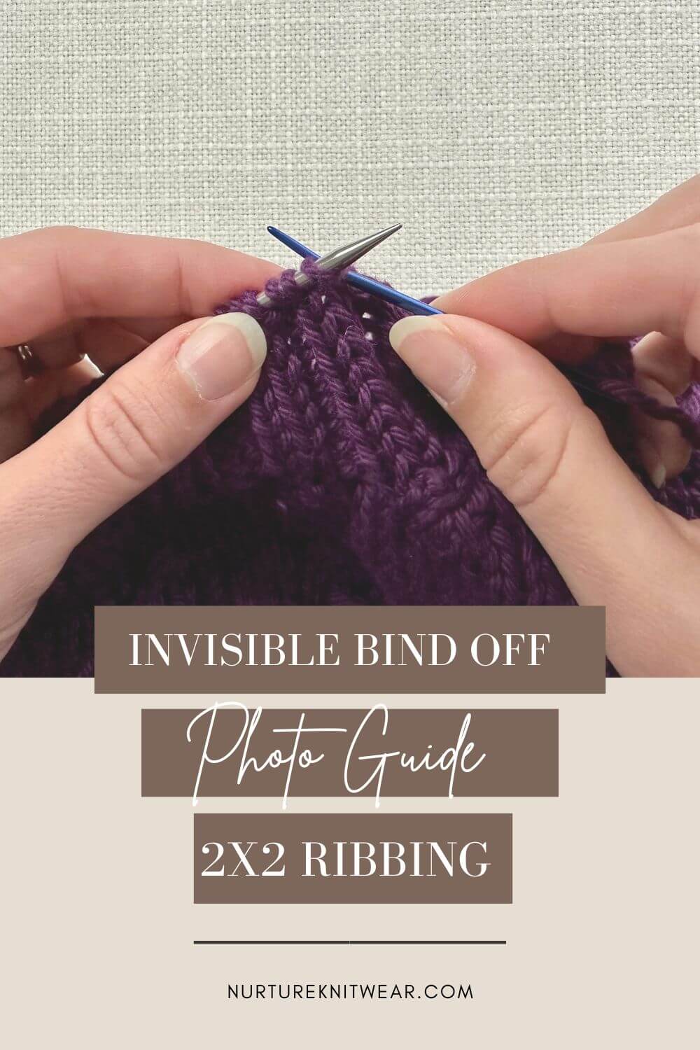 Bind Off Kitchener Stitch: Best Invisible BO for 2x2 Ribbing
