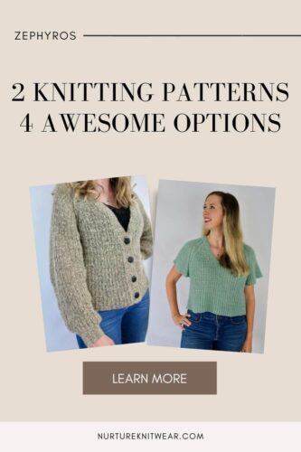 summer cardigan knit pattern
