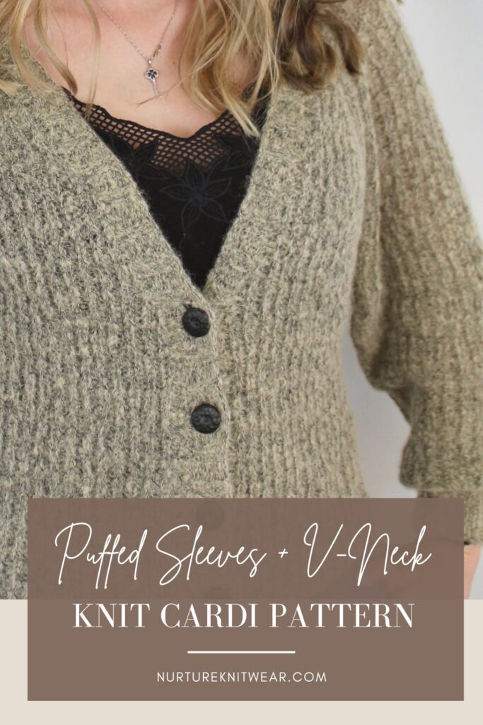 summer cardigan knit pattern