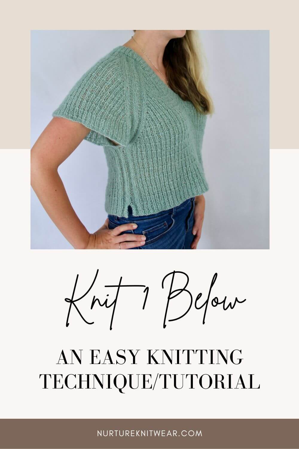 P1b & K1b in Knitting Explained + Easy Photo Tutorial