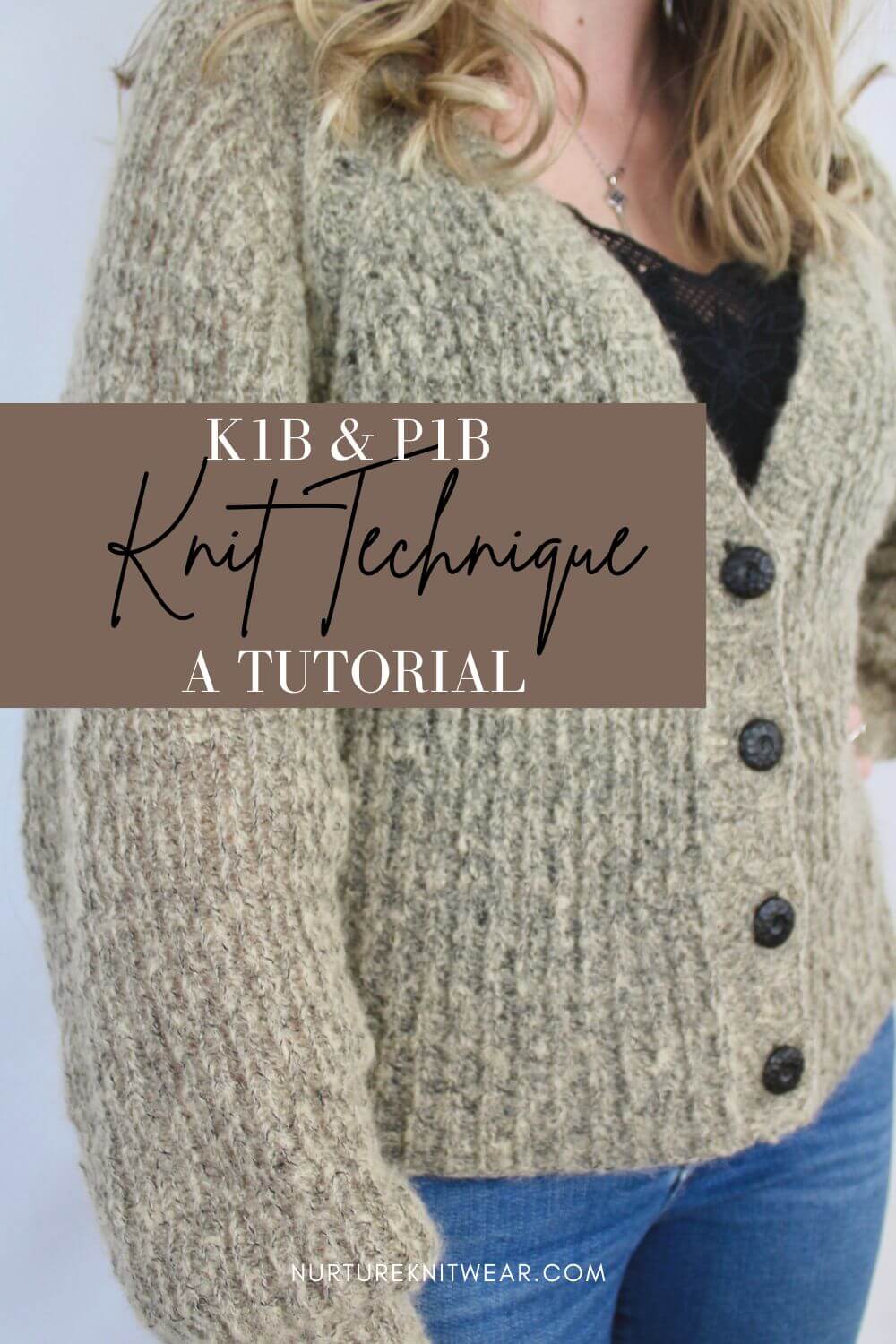 P1b & K1b in Knitting Explained + Easy Photo Tutorial