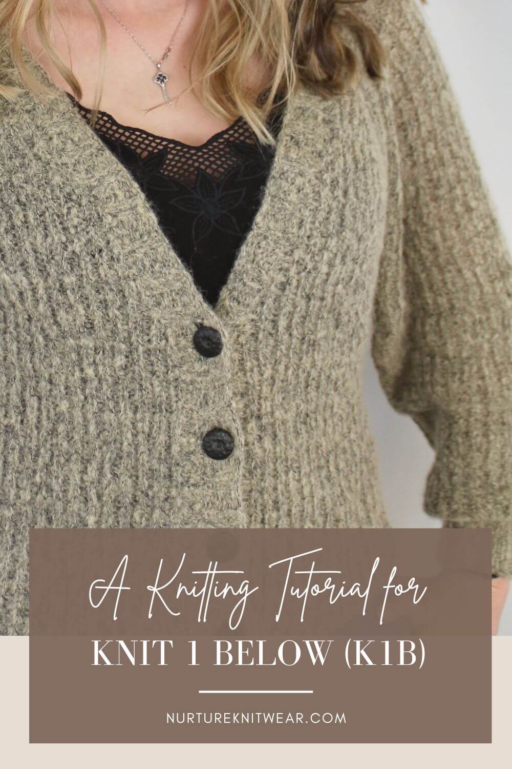 P1b & K1b in Knitting Explained + Easy Photo Tutorial
