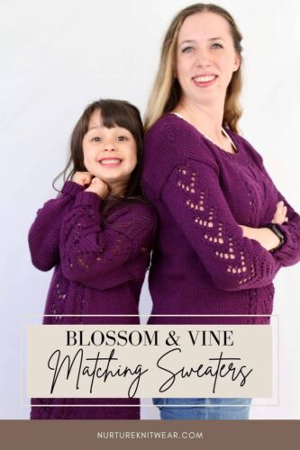 knit lace sweater pattern