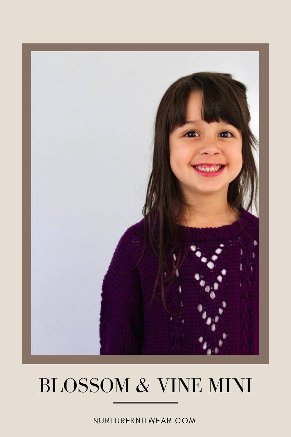 Easy Lace Knitting Pattern for Cherished Mommy & Me Sweaters