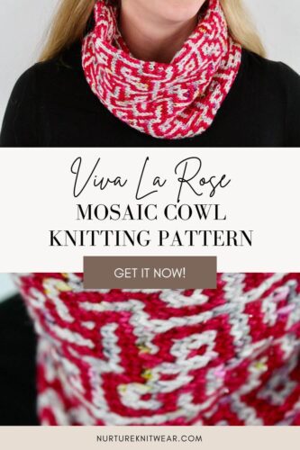Mosaic Cowl Knitting Pattern