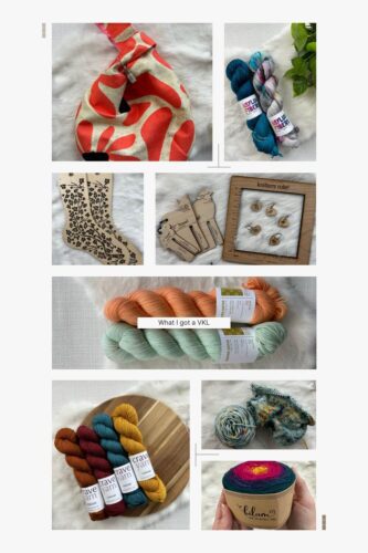 fiber arts festival yarn and tools haul