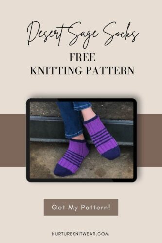 free sock knit pattern