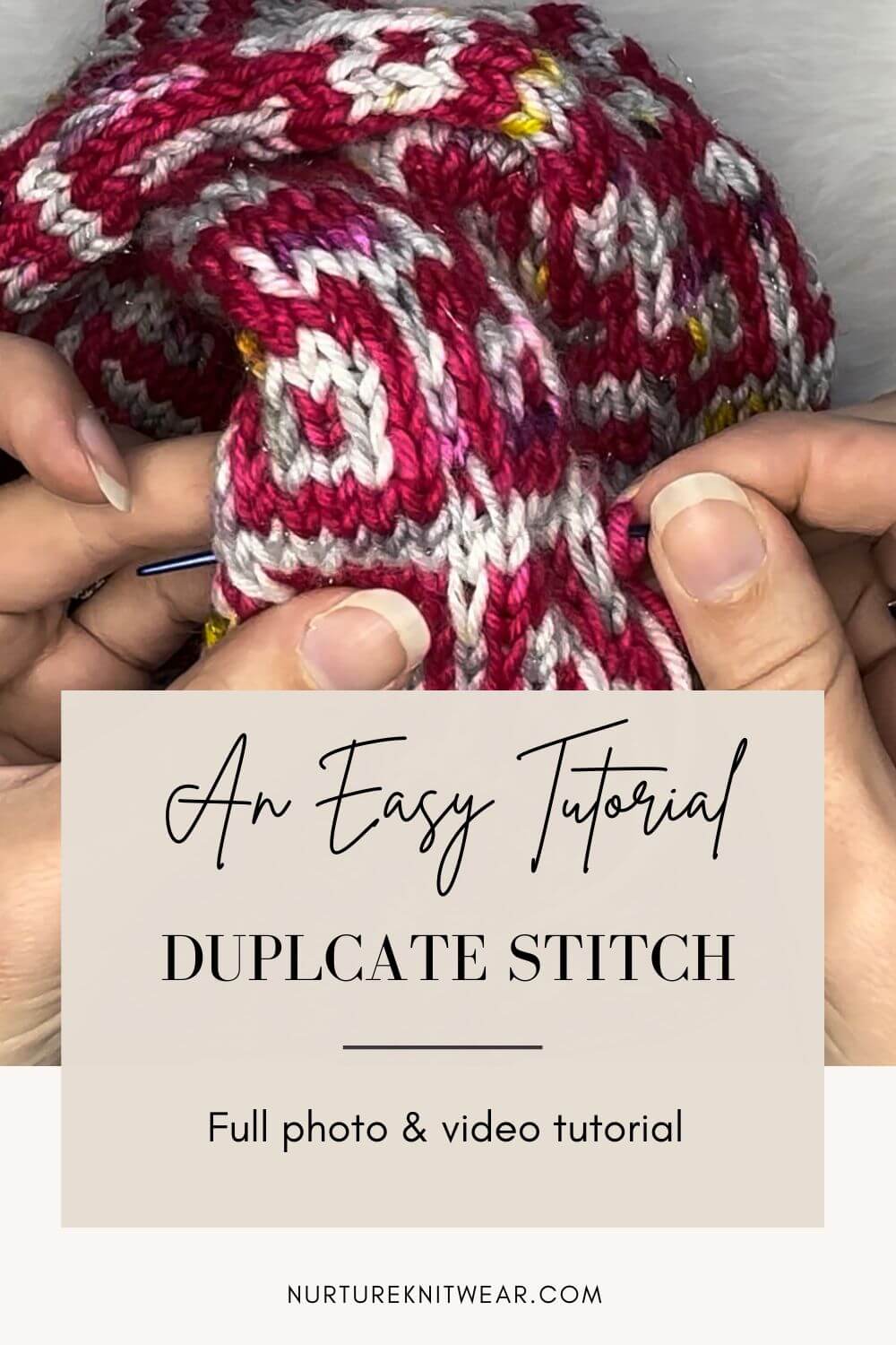 The Ultimate Kitchener Stitch How To for Beginners