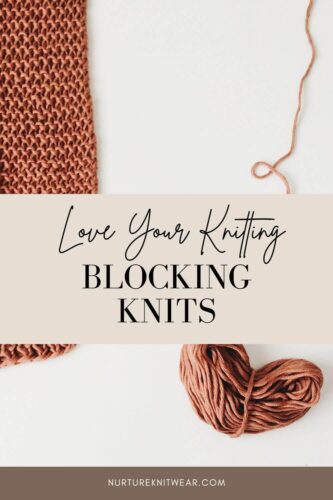 Knitting How to Block