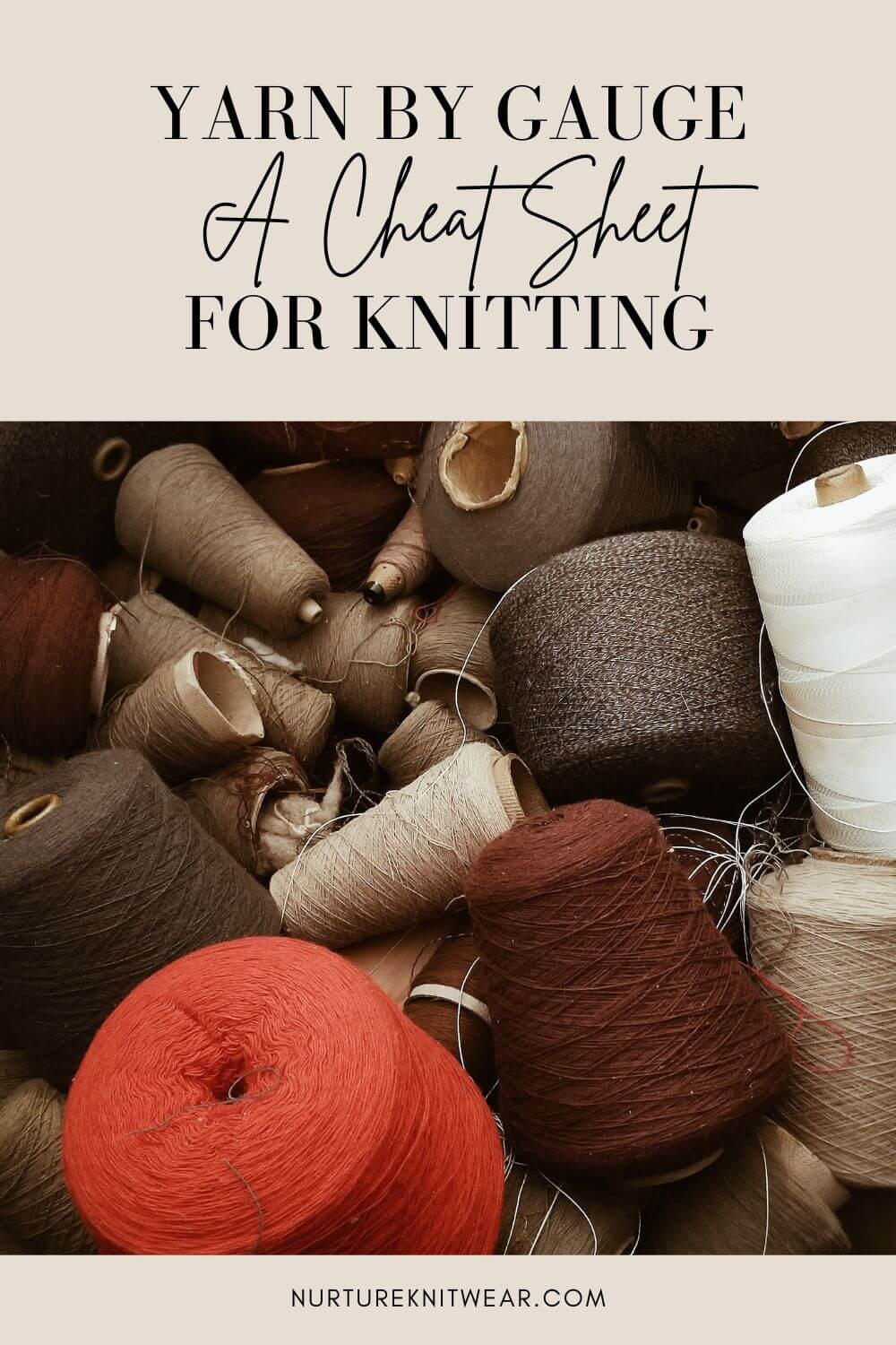 Master Yarn by Gauge + Cheat Sheet (DK vs Worsted & More)