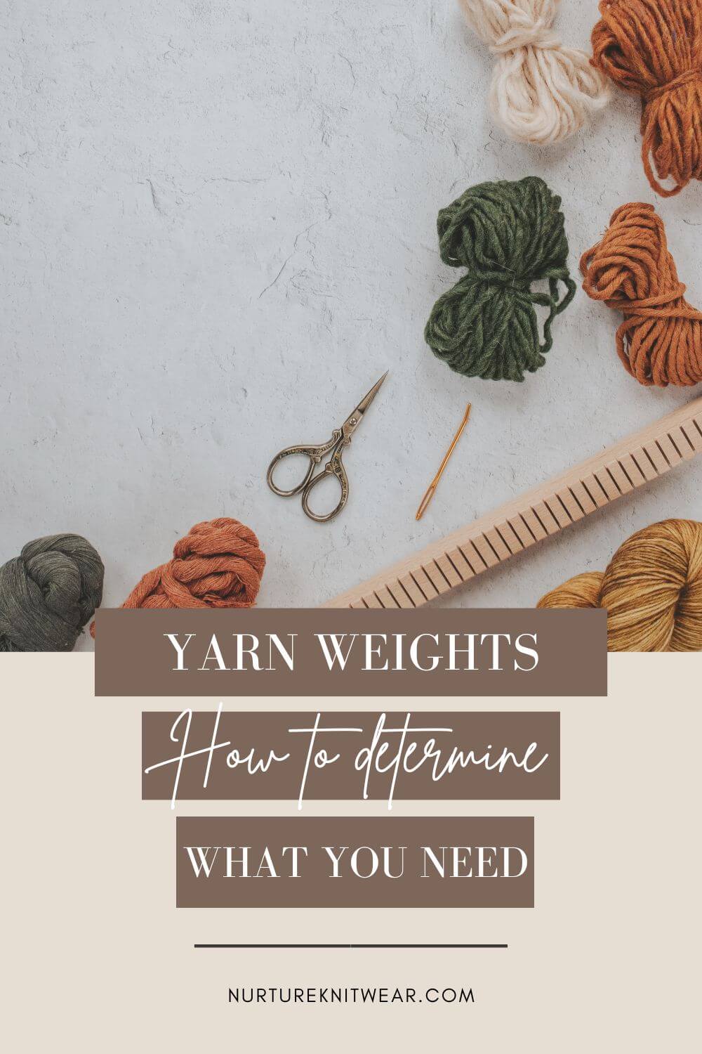 Master Yarn by Gauge + Cheat Sheet (DK vs Worsted & More)