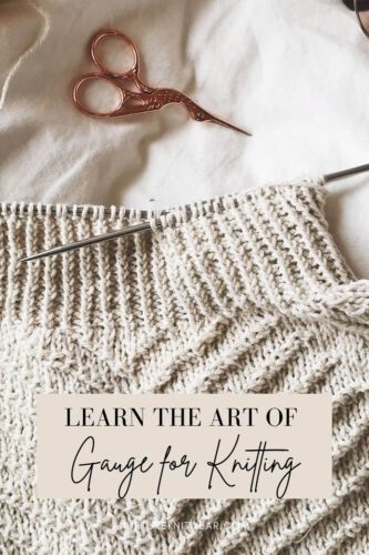 gauge for knitting