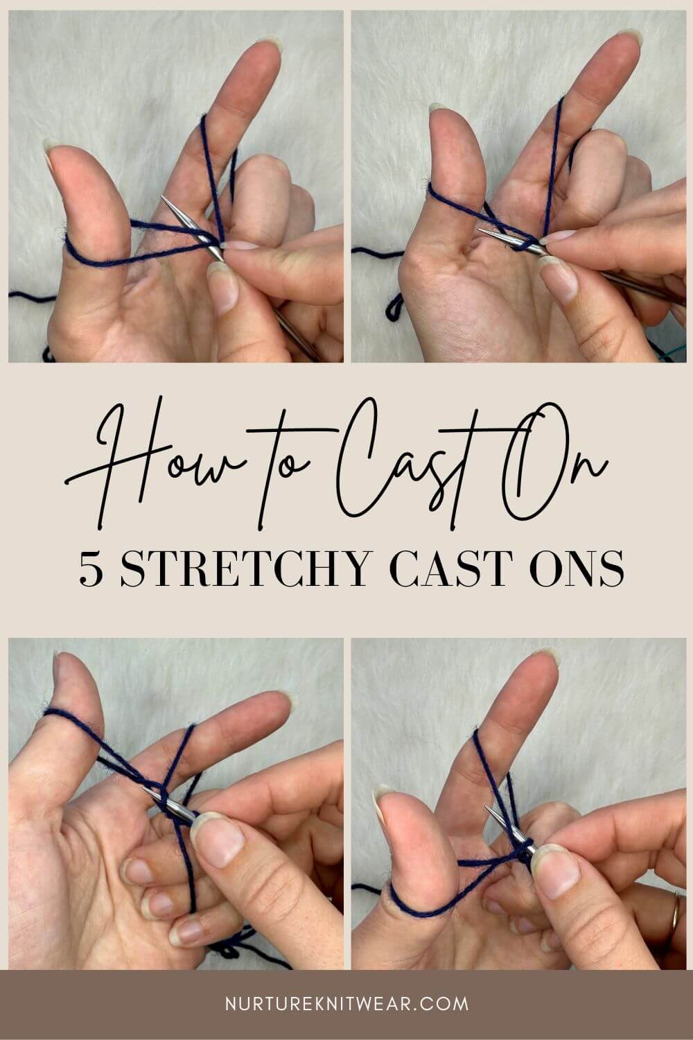 How to Cast On: 5 Stretchy Cast Ons in Knitting