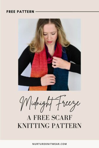 Easy Free Scarf Knitting Pattern for Beginners