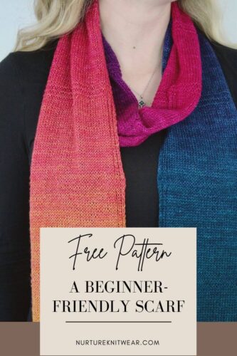 Easy Free Scarf Knitting Pattern for Beginners