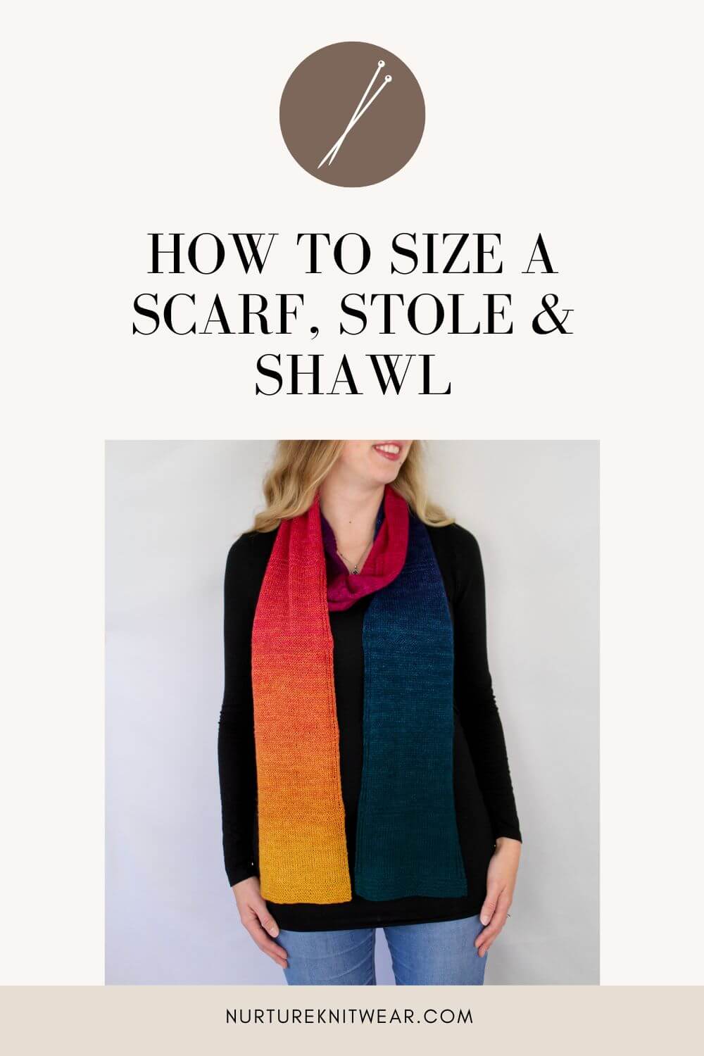 Size of a Scarf: Guide to Knit Scarf, Stole, and Shawl Dimensions