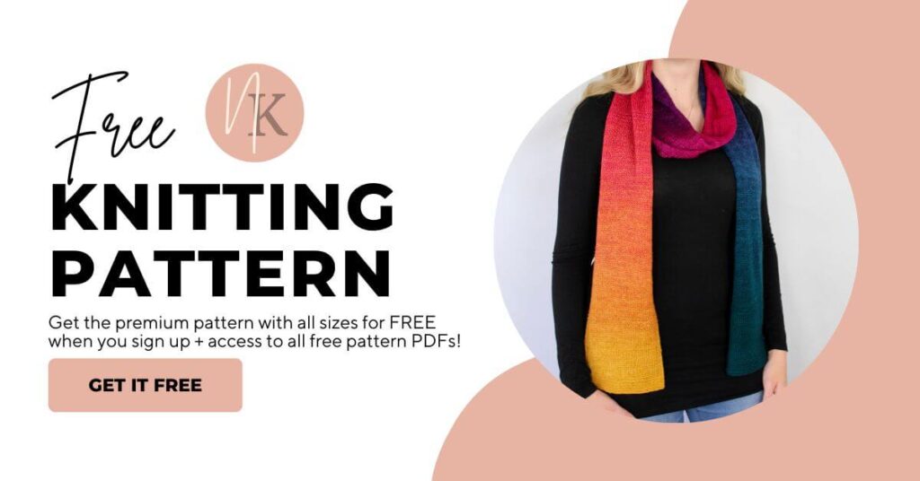 Free Knitting Pattern Email Sign Up