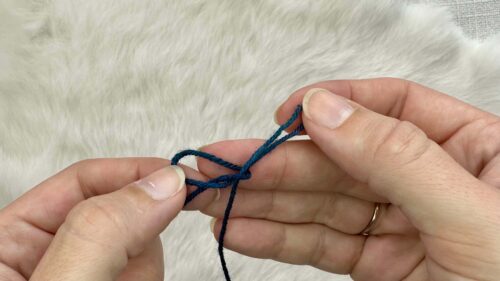 slip knot cast on knitting