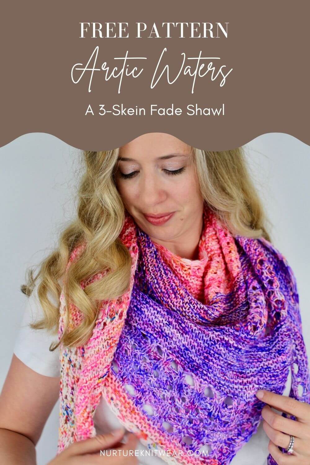 Free Shawl Knitting Pattern + Downloadable PDF