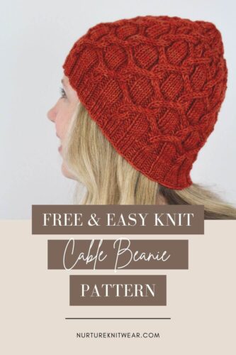 Free Cable Knit Hat Pattern
