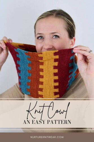 An Easy Cowl Knitting Pattern
