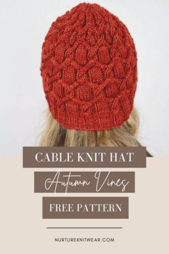 Free Cable Knit Hat Pattern