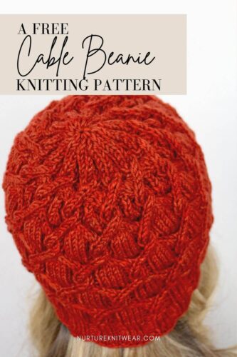 Free Cable Knit Hat Pattern