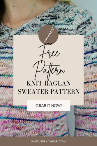 Glacier Run - a free sweater knit pattern