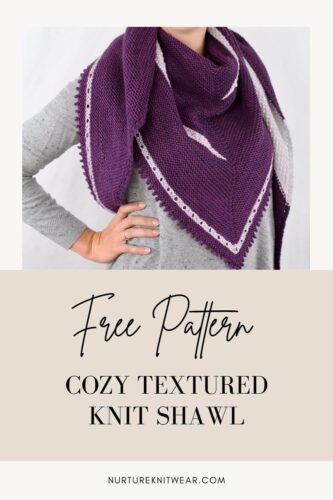 free easy knit shawl pattern