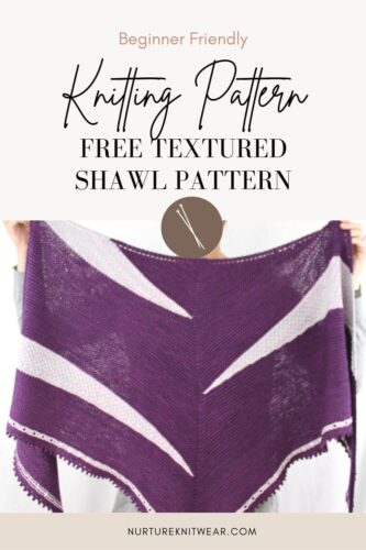free easy knit shawl pattern