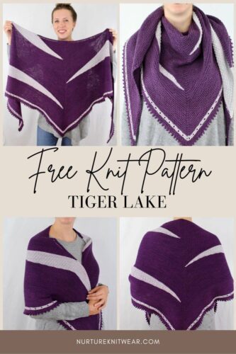 free easy knit shawl pattern