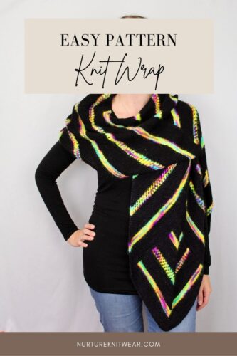 Haverhill: A Knit Shawl Wrap Pattern