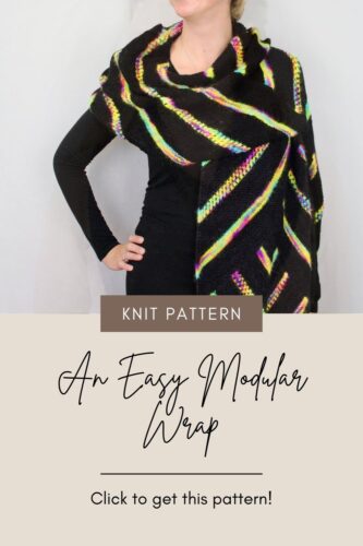 Haverhill: A Knit Shawl Wrap Pattern