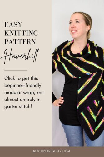 Haverhill: A Knit Shawl Wrap Pattern