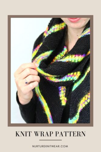 Haverhill: A Knit Shawl Wrap Pattern